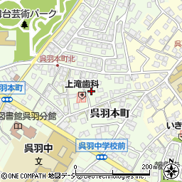 富山県富山市呉羽本町3157周辺の地図