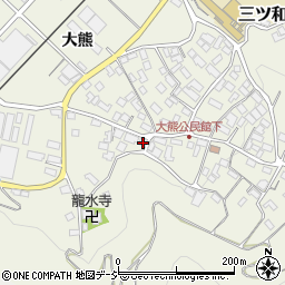 長野県中野市三ツ和1558周辺の地図
