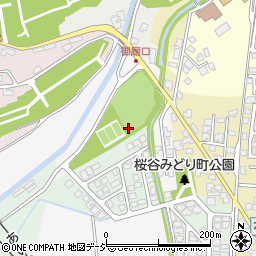 富山市五艘運動広場管理棟周辺の地図