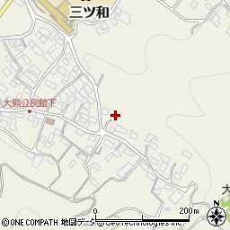 長野県中野市三ツ和1652周辺の地図