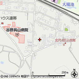 メゾンドゥジュネス北代周辺の地図