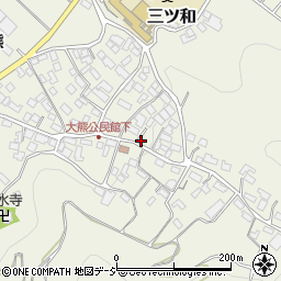 長野県中野市三ツ和1662周辺の地図