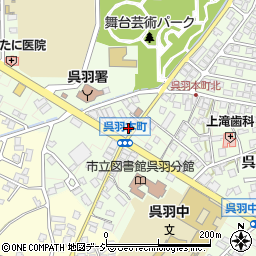 富山県富山市呉羽本町3035-1周辺の地図