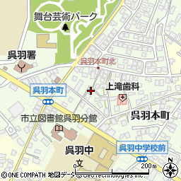 富山県富山市呉羽本町2861周辺の地図