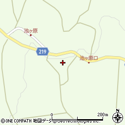 石川県津幡町（河北郡）池ケ原（ハ）周辺の地図