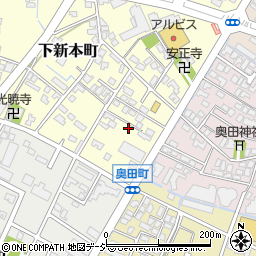 富山県富山市下新本町6周辺の地図