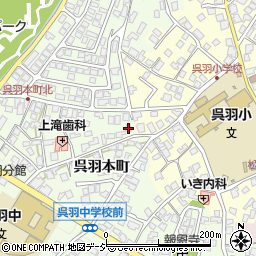 富山県富山市呉羽本町3179周辺の地図