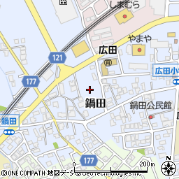 富山県富山市鍋田12周辺の地図