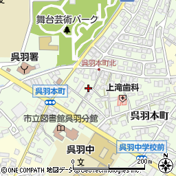 富山県富山市呉羽本町2863周辺の地図
