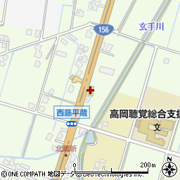 アクセル高岡店トヨタ周辺の地図