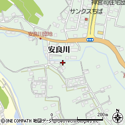 茨城県高萩市安良川1480-5周辺の地図