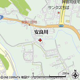 茨城県高萩市安良川1480-2周辺の地図