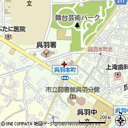 富山県富山市呉羽本町3031-4周辺の地図