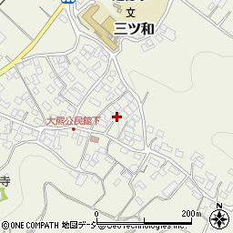 長野県中野市三ツ和1661周辺の地図