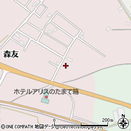 栃木県日光市森友1475周辺の地図