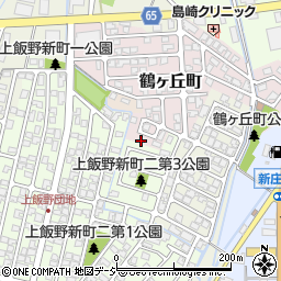 富山県富山市鶴ヶ丘町94周辺の地図