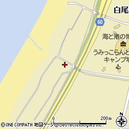 石川県かほく市白尾ム周辺の地図