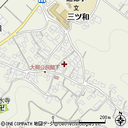 長野県中野市三ツ和1664周辺の地図