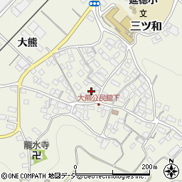 長野県中野市三ツ和1676周辺の地図