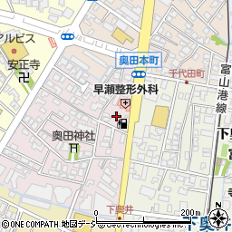 南砺石油株式会社　奥田サービスステーション周辺の地図