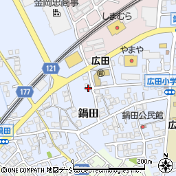 富山県富山市鍋田12-12周辺の地図