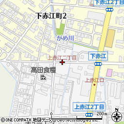 上赤江二丁目周辺の地図