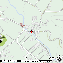 長野県中野市間山798周辺の地図