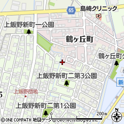 富山県富山市鶴ヶ丘町93周辺の地図