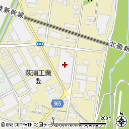 萩浦工業株式会社　機械工場周辺の地図