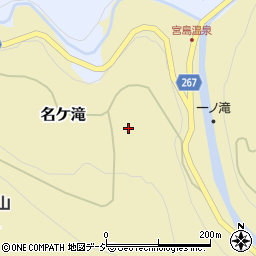 富山県小矢部市名ケ滝436周辺の地図