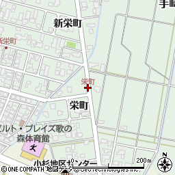 栄町周辺の地図