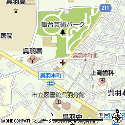 富山県富山市呉羽本町3057周辺の地図