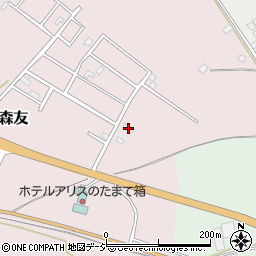 栃木県日光市森友1475-2周辺の地図