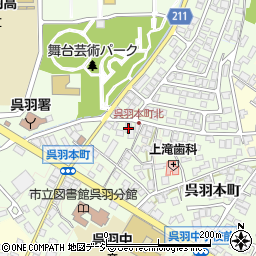 富山県富山市呉羽本町3091周辺の地図