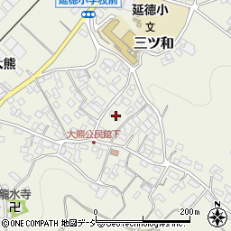 長野県中野市三ツ和1673周辺の地図