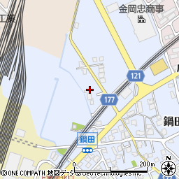 富山県富山市鍋田4周辺の地図