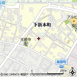 富山県富山市下新本町9-9周辺の地図