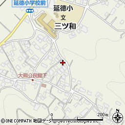 長野県中野市三ツ和1666周辺の地図