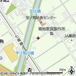 石川県かほく市森（カ）周辺の地図
