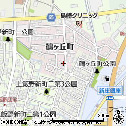 富山県富山市鶴ヶ丘町87周辺の地図