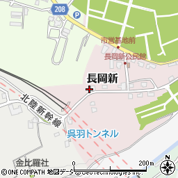 富山県富山市長岡新1967周辺の地図