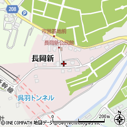 富山県富山市長岡新57周辺の地図