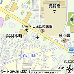富山県富山市呉羽本町2447-6周辺の地図