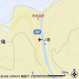 富山県小矢部市名ケ滝306周辺の地図