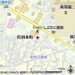富山県富山市呉羽本町2454周辺の地図