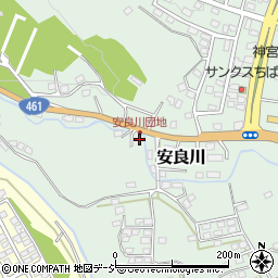 茨城県高萩市安良川1439-1周辺の地図