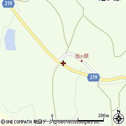 石川県河北郡津幡町池ケ原ヘ周辺の地図