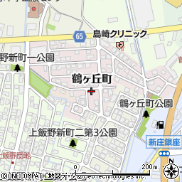 富山県富山市鶴ヶ丘町83周辺の地図