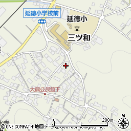 長野県中野市三ツ和1669周辺の地図