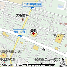 富山県射水市戸破元町周辺の地図